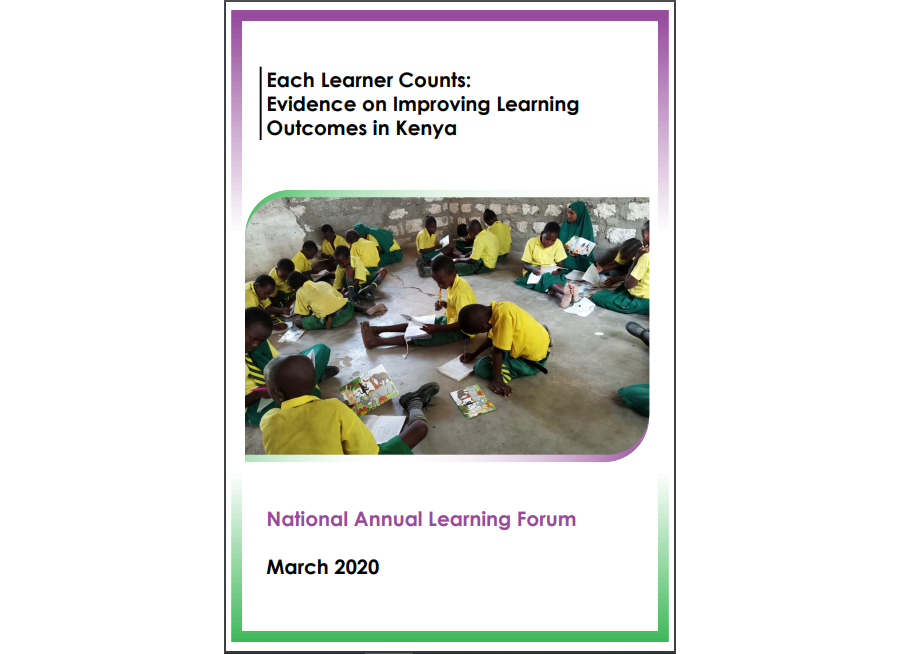 ALP Summary (Each Learner Counts: Evidence on Improving Learning Outcomes in Kenya)